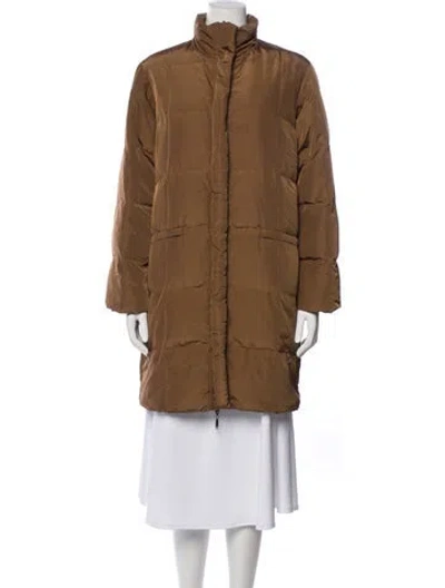 Pre-owned Weekend Max Mara Parka In Brown