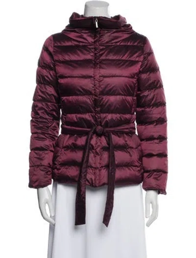 Pre-owned Weekend Max Mara Parka In Purple