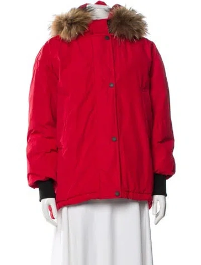 Pre-owned Weekend Max Mara Parka In Red