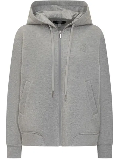 Weekend Max Mara Parsec Hoodie In Gray