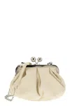 Weekend Max Mara Pasticcino - Leather Bag In Beige
