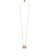 Weekend Max Mara Pasticcino Bag Gold Necklace In Gold