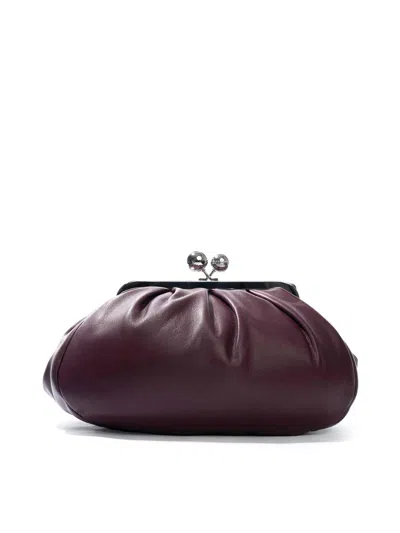 Weekend Max Mara Pasticcino Bag Medium Cubic In Burgundy