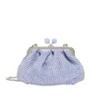 Weekend Max Mara Palmas Chained Pastry Bag In Blue