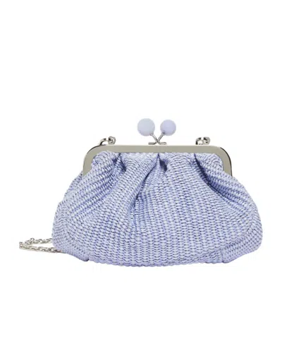Weekend Max Mara Pasticcino Bag Small Shoulder Bag In Blue
