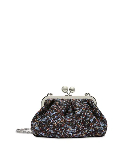 Weekend Max Mara Pasticcino Boucle Wool Blend Bag In Purple