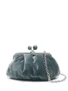 Weekend Max Mara Small Velvet Pasticcino Clutch Bag