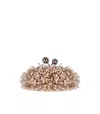 Weekend Max Mara Pasticcino Dotto Nano Pink Clutch In Pink