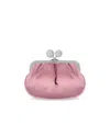 Weekend Max Mara Pasticcino Emmy Small Pink Clutch Bag