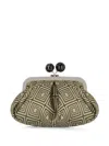 Weekend Max Mara Pasticcino Geometric-pattern Shoulder Bag In Neutral