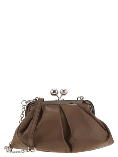 Weekend Max Mara Pasticcino Leather Bag