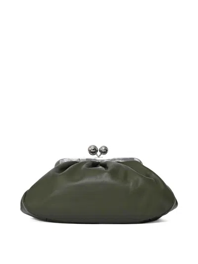 Weekend Max Mara Pasticcino Medium Cubic Bag In Green