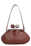 Weekend Max Mara Pasticcino Medium Leather Mini Bag In Brown