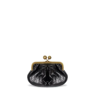Weekend Max Mara Pasticcino Navetta Small Black Clutch