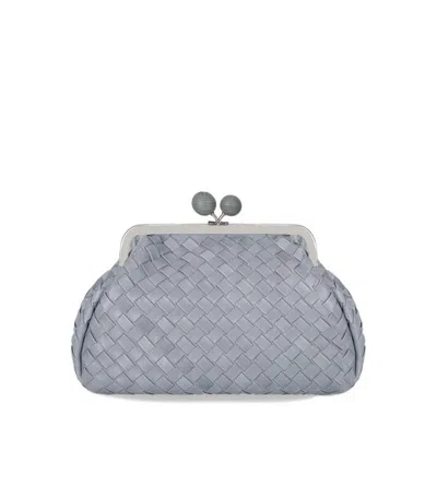 Weekend Max Mara Pasticcino Pancia Medium Nuvola Clutch In Blue