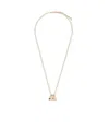 Weekend Max Mara Pasticcino-pendant Choker Necklace In Gold