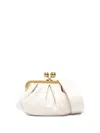 Weekend Max Mara Pasticcino Pleated Shoulder Bag In Neutral