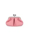 Weekend Max Mara Pasticcino Prati Small Pink Clutch In Pink