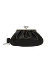 Weekend Max Mara Pasticcino Shoulder Bag In Black