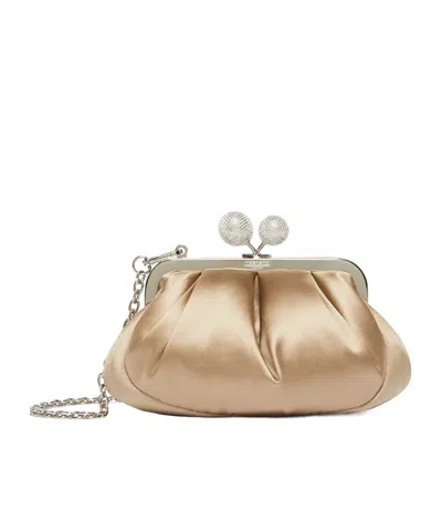 Weekend Max Mara Pasticcino Small Crossbody Bag In Nude