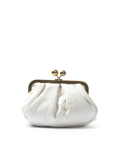 Weekend Max Mara Pasticcino Small Navetta Bag In White