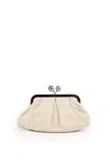 Weekend Max Mara Pasticcino - Leather Bag In Avorio