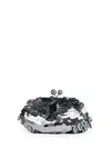 Weekend Max Mara Pasticcino Small Recital Bag With Sequins In Silver