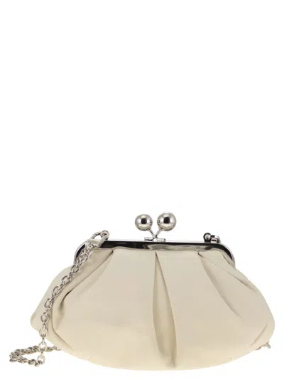 Weekend Max Mara Pasticcino Small Shoulder Bag In Nude