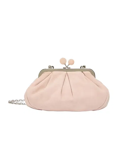 Weekend Max Mara Pasticcino Small Shoulder Bag In Pink