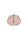 Weekend Max Mara Pasticcino Valois Small Pink Clutch In Pink