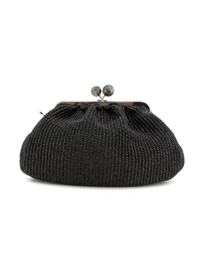 Weekend Max Mara Pastry Bag Small Raffia Effect