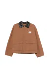 Weekend Max Mara Patch-pocket Collared Coat In Brown