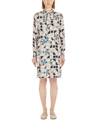 Weekend Max Mara Patrik Dress In Beige
