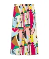 Weekend Max Mara Pattern Printed Casual Pants In Multicolor