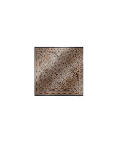 Weekend Max Mara Pattern Scarf In Brown