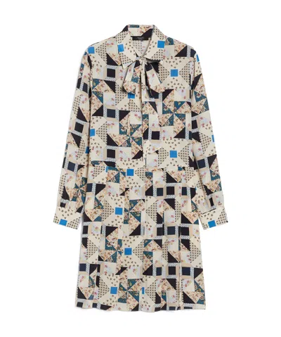 Weekend Max Mara Pattern Shirt Skirt In Nude