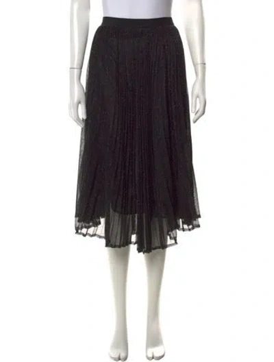 Pre-owned Weekend Max Mara Patterned Midi Length Skirt In Multi