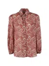Weekend Max Mara Patterned Shirt In Red