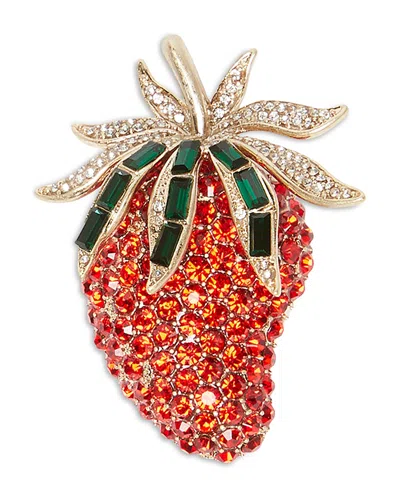 Weekend Max Mara Pave Pin In Red