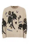 Weekend Max Mara Pavidi - Over Sweater In Wool Yarn In Brown