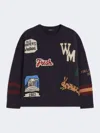 Weekend Max Mara Long-sleeved Sweater In Black