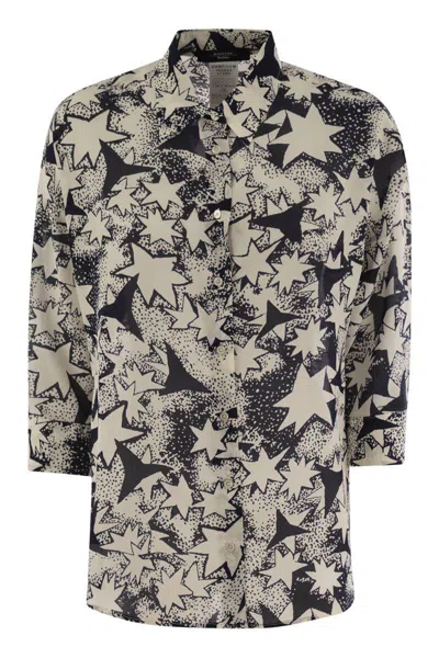 WEEKEND MAX MARA WEEKEND MAX MARA PEANA - PRINTED SILK SHIRT