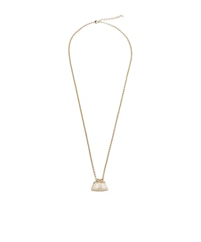 Weekend Max Mara Pendant Necklace In Yellow