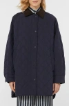 Weekend Max Mara Pepato Quilted Jacket In Blue