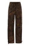 WEEKEND MAX MARA WEEKEND MAX MARA PERIODI - COTTON TWILL CARGO TROUSERS