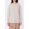 Weekend Max Mara Pesco Alpaca Blend Tunic Sweater In White