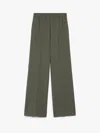 Weekend Max Mara Petra Long Trouser Dark Green