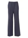 Weekend Max Mara Petra Long Trousers In Blue