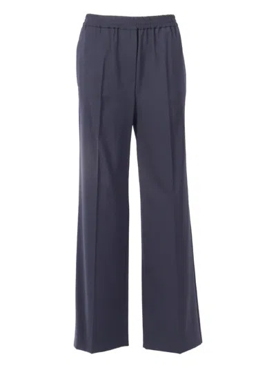Weekend Max Mara Petra Long Trousers In Blue