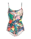 Weekend Max Mara Phantasie By Arthur Arbesser X  Woman Bodysuit Black Size Xs Polyam In Blue